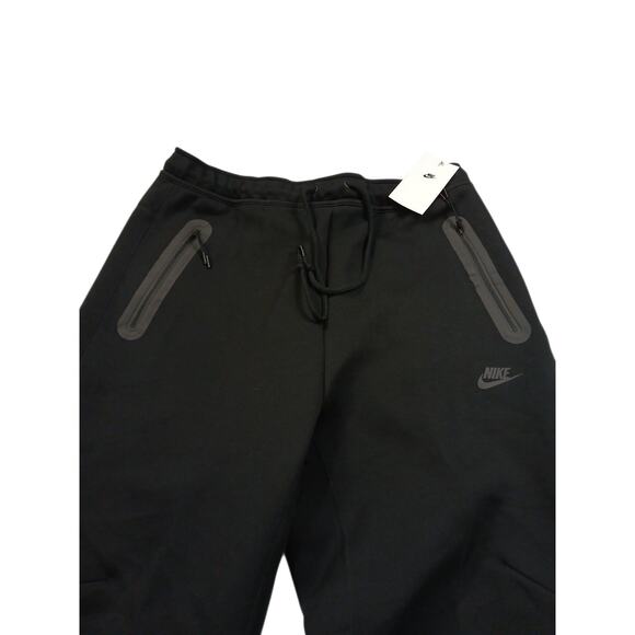 Nike Sportswear Tech Fleece Wide Leg Drawstring Joggers Pockets Men's Siz Large - Picture 1 of 8